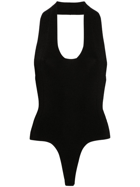  Khaite Toto Knitted Bodysuit - Black 
