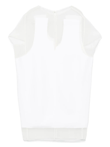  Khaite Winona Mini Dress - White 