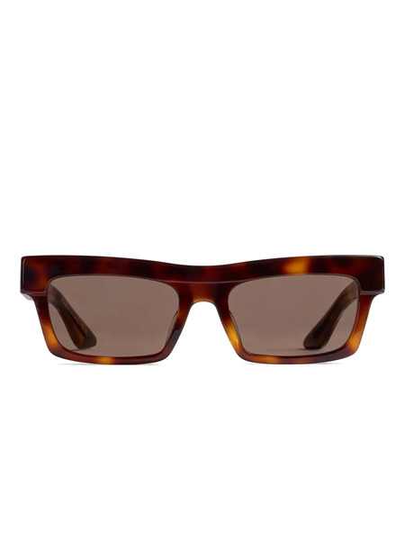  Khaite X Oliver Peoples 1985c Rectangle Sunglasses - Brown 