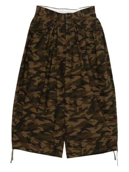 Khoki Camouflage Trousers - Green 