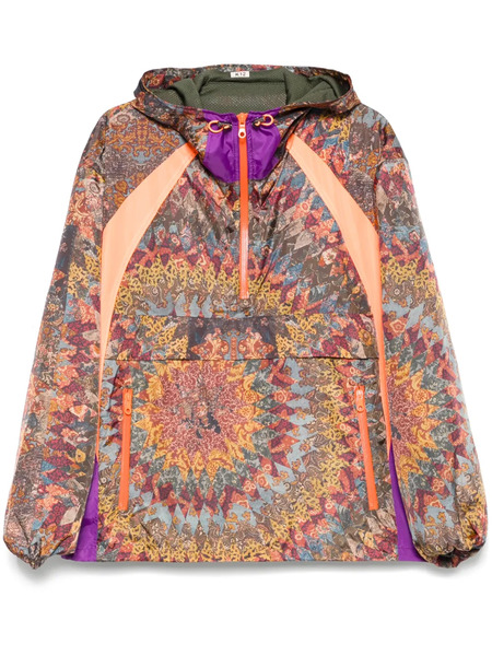  Khoki Graphic-print Hoodie - Purple 