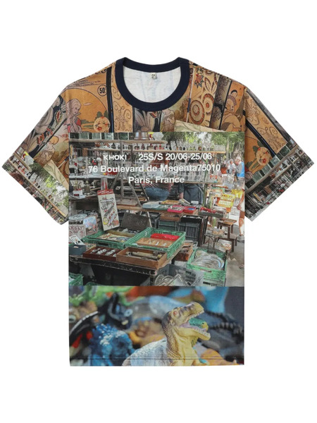  Khoki Graphic-print T-shirt - Green 