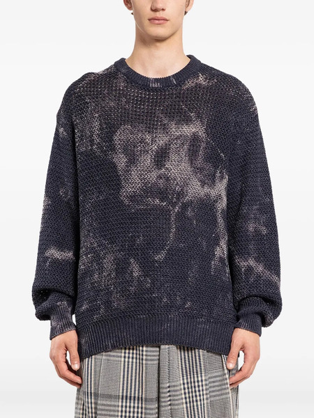  Khoki Tie-dye Sweater - Blue 