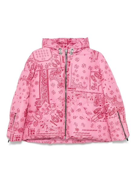  Khrisjoy Bandana-print Jacket - Pink 