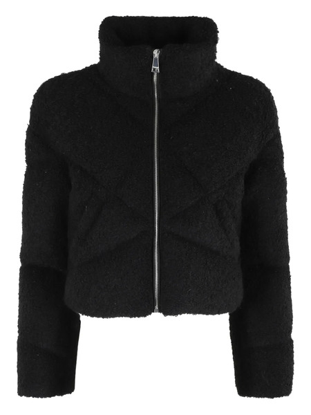  Khrisjoy Bouclé Bomber Jacket - Black 