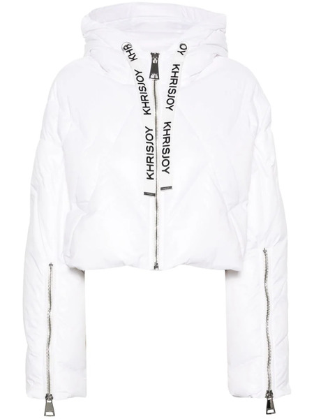  Khrisjoy Crop Puff Jacket - White 