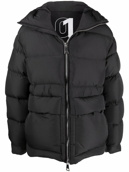  Khrisjoy Feather Down Rear-logo Parka - Black 