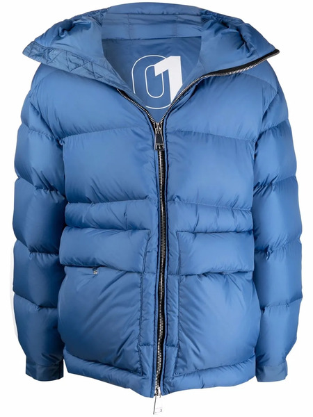  Khrisjoy Hooded Feather Down-blend Parka - Blue 