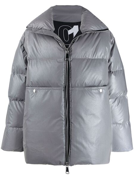  Khrisjoy Loose-fit Padded Coat - Grey 