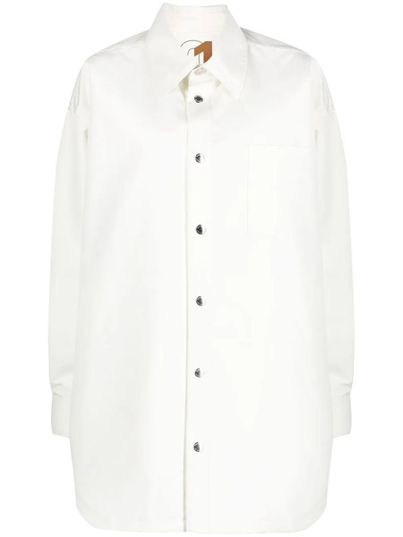  Khrisjoy Oversize Boyfriend Shirt - White 