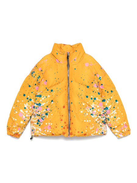  Khrisjoy Paint Splatter-detail Jacket - Yellow 