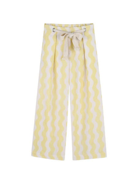  Kids Around Cotton Trousers - Yellow 