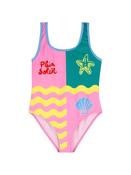  Kids Around Starfish.print Swimsuit - Pink 