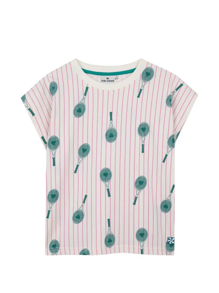  Kids Around Striped T-shirt - Neutrals 
