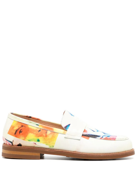  Kidsuper Collage Faces-print Loafers - Neutrals 