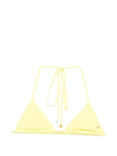  Kiki De Montparnasse Coeur Bikini Top - Yellow 