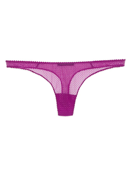  Kiki De Montparnasse Crochet Thong - Purple 