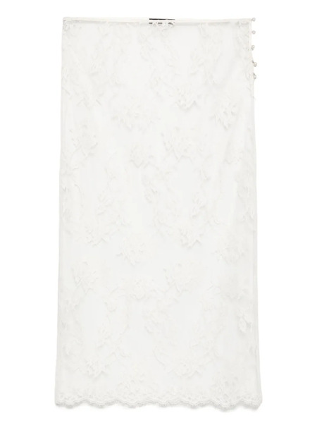 Kiki De Montparnasse Dominique Midi Skirt - Neutrals 