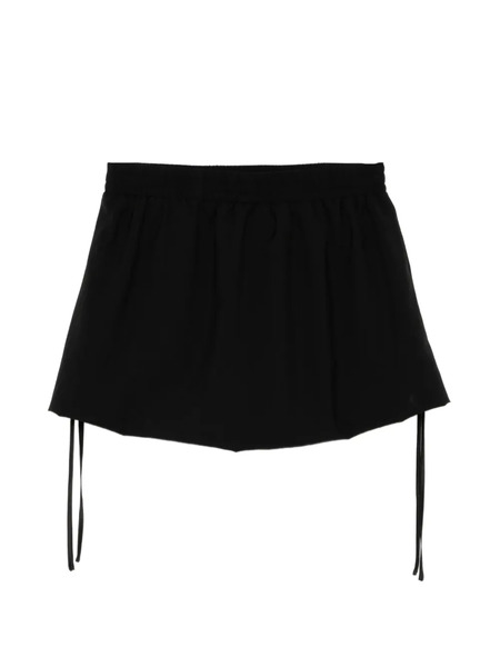  Kiki De Montparnasse Drawstring Mini Skirt - Black 