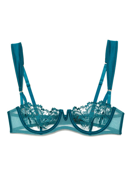  Kiki De Montparnasse Juliette Balconette Bra - Blue 
