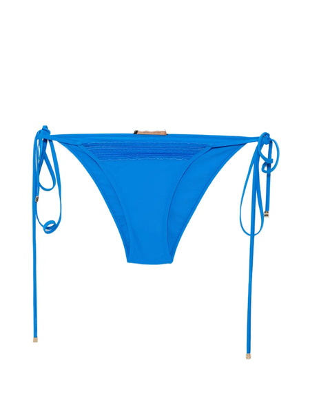  Kiki De Montparnasse Lace-inset Bikini Bottom - Blue 