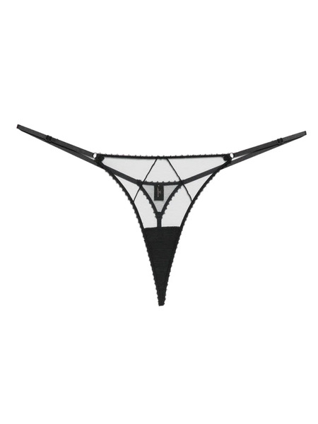  Kiki De Montparnasse Perle G-string Thong - Black 