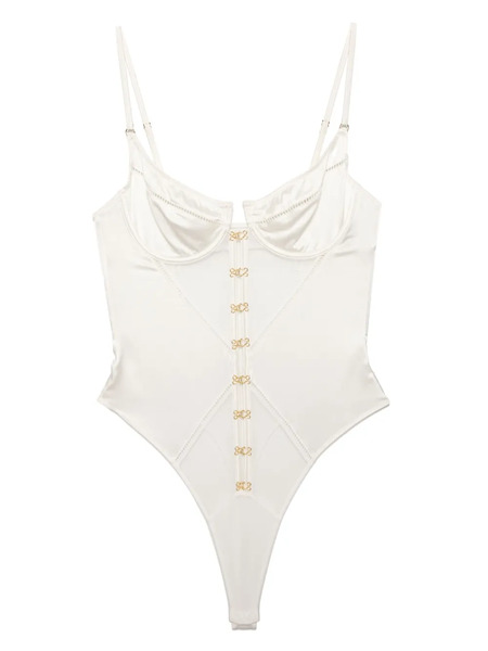  Kiki De Montparnasse Temptress Bodysuit - Neutrals 