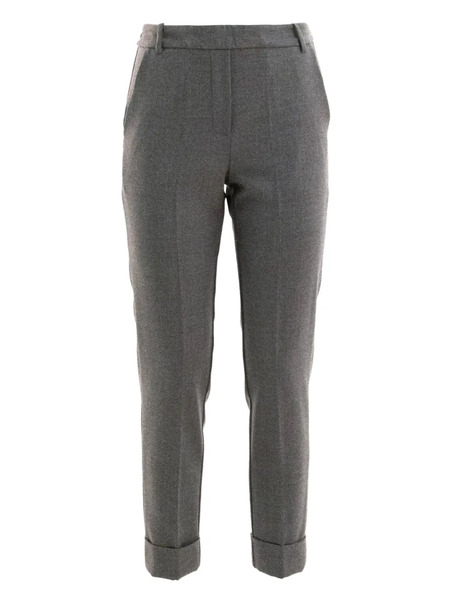  Kiltie Cuffed Trousers - Grey 