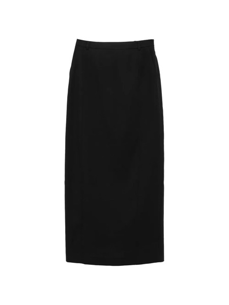  Kimhekim Faux-pearl-chain Maxi Skirt - Black 