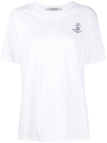  Kimhekim Logo-print T-shirt - White 
