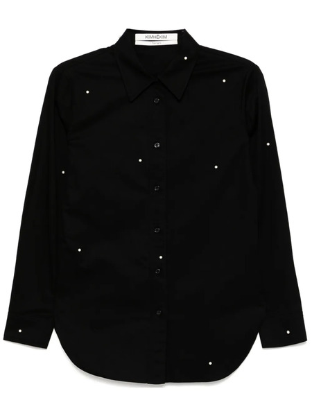  Kimhekim Pearl-embellished Shirt - Black 
