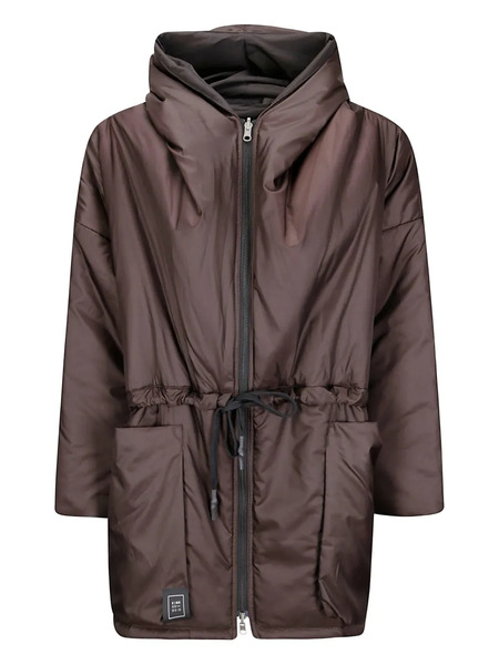  Kimo No-rain Sahariana Hooded Jacket - Brown 