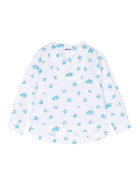  Kindred Floral-print Blouse - White 