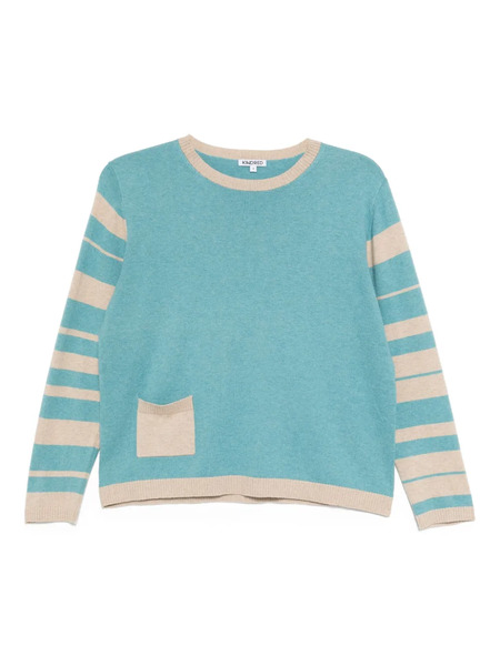  Kindred Striped Knitted Top - Blue 