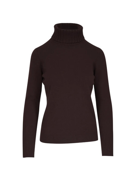  Kinross Cashmere Roll-neck Sweater - Brown 