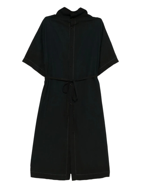  Kinyan Lam Embroidered Natural-dye Shirt - Blue 