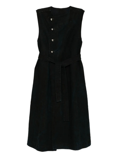  Kinyan Lam Hand Embroidery Sleeveless Coat - Blue 
