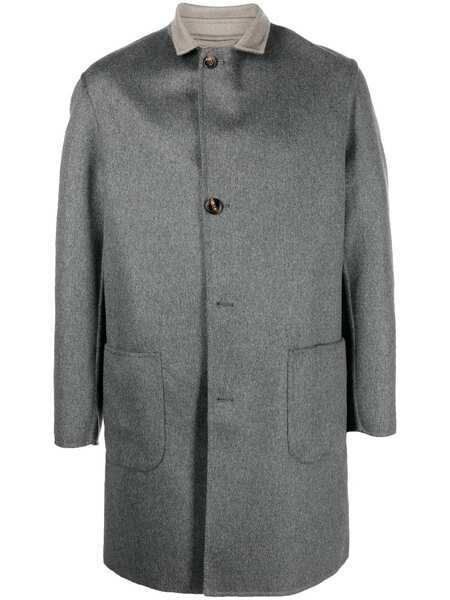  Kired Parana Single-breasted Coat - Grey 
