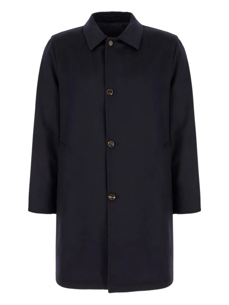  Kired Reversible Wool Coat - Blue 