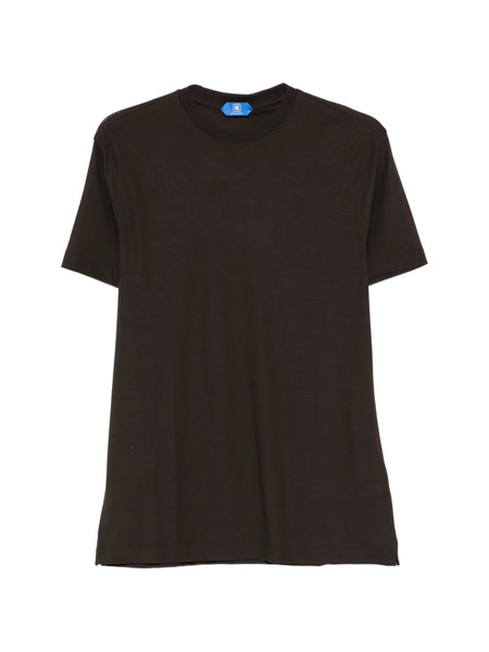  Kired Short-sleeve Cotton T-shirt - Brown 