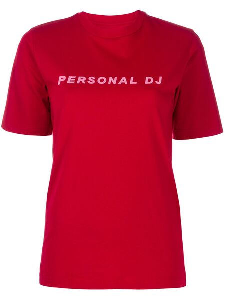  Kirin Personal Dj Print T-shirt - Red 