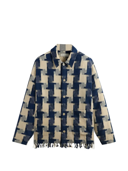  Kith Houndstooth Overshirt - Blue 
