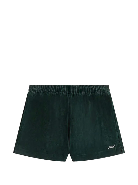  Kith Logo-detail Short Shorts - Green 