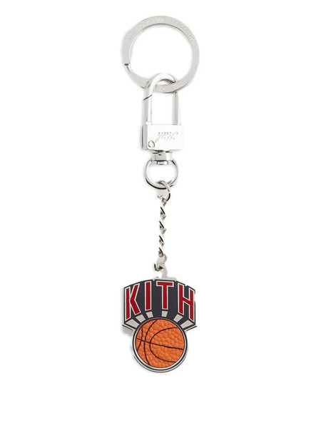  Kith Logo-print Keychain - Silver 