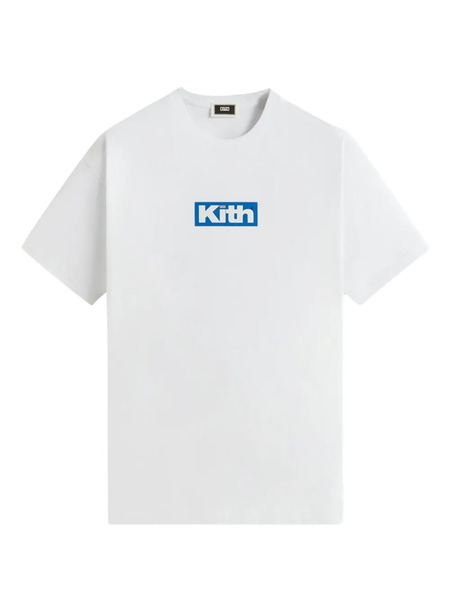  Kith Retro Logo Cotton T-shirt - White 