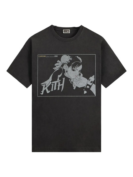  Kith X Capcom Chun Li Graphic T-shirt - Black 