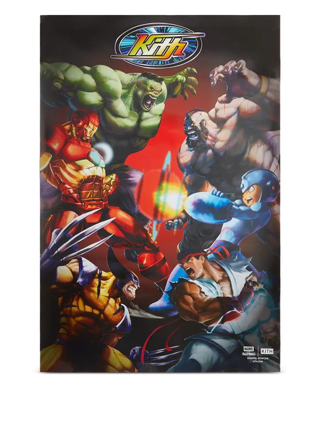 Kith X Marvel Comics Poster - Brown 