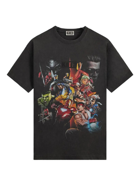  Kith X Marvel Vs. Capcom Ultimate T-shirt - Black 