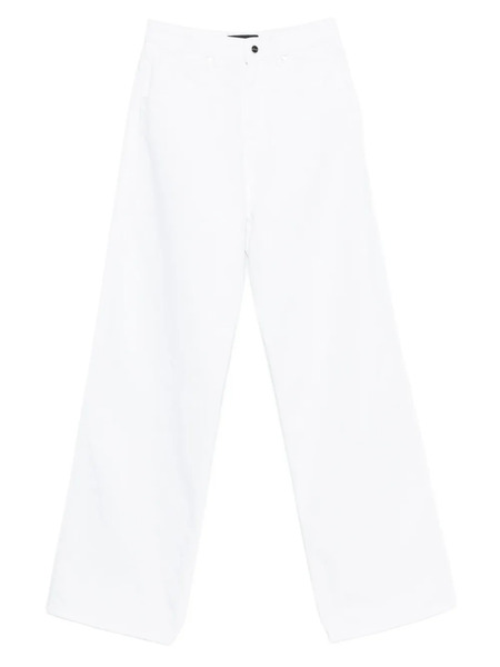  Kiton Belt-loops Jeans - White 