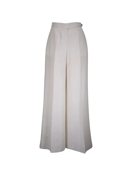  Kiton Buckle Wide Leg Trousers - Neutrals 
